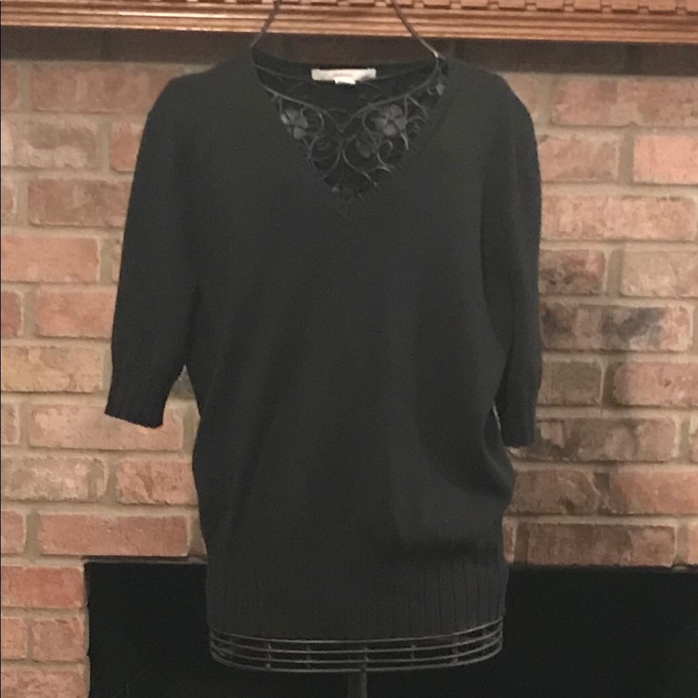 Merona Black Sweater Size Medium